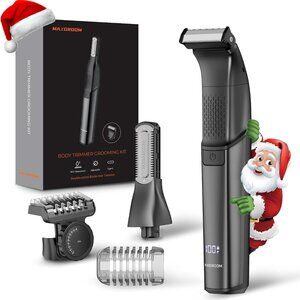 Manscape Double-Sided Body Hair Trimmer for Men 2-in-1 Waterproof Intimate Razor